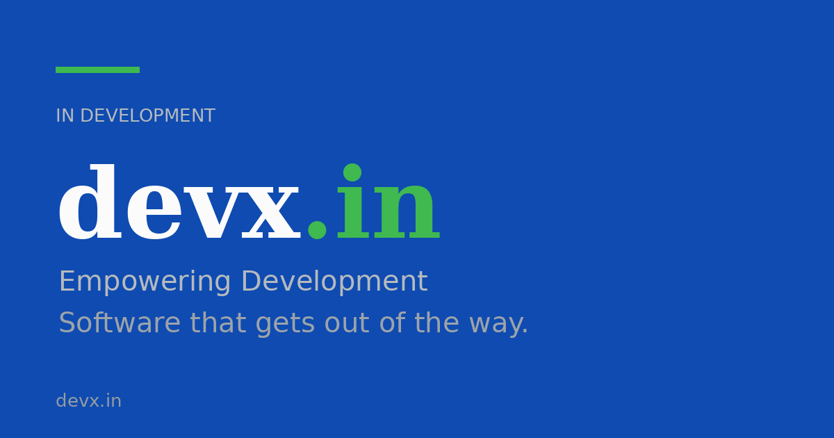 Link preview image for devx.in